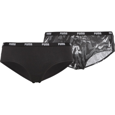 PUMA Women Printed Hipster 2p Pack, XL