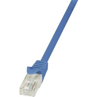 LogiLink Кабел UTP LOGILINK Cat6, Мед-алуминий, 2 м, Син, AWG24, CP2056U (CP2056U)