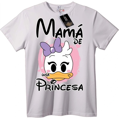 NOONEBRAND Тениска Майка на принцеса - XS, White
