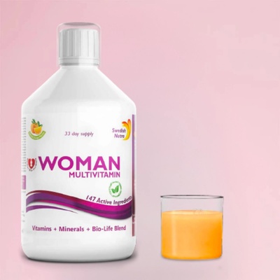 Swedish Nutra Multivitamin pro ženy 50+ 500 ml