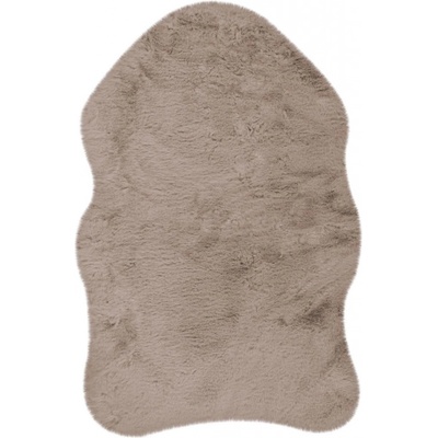 Happy Dekoračná kožušina imitácia ovce, umelá koža, 90 × 60 cm, taupe, HES800TAU6090