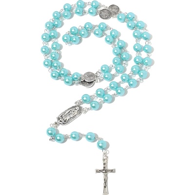 HARAHU Колие Броеница es-38827 - Син kp38827 (es-38827)