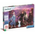 Clementoni Disney Frozen puzzle 104pcs - mallbg - 24,60 лв