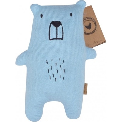 Z&Z hračka pro miminka mazlíček Midi Bear 36 cm modrý