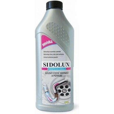 SIDOLUX Professional gelový čistič odpadů a potrubí 500 ml