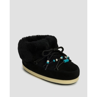 Moon Boot Resort Evx Mule Suede Beads