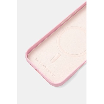 KARL LAGERFELD Кейс за телефон Karl Lagerfeld iPhone 16 (KLHMP16SPSAFWMCP)