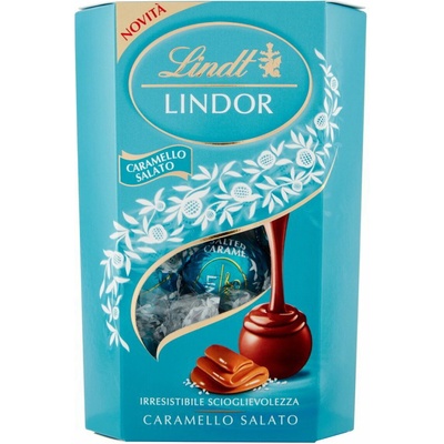 Lindt Lindor čokoládové pralinky so slaným karamelom 200 g