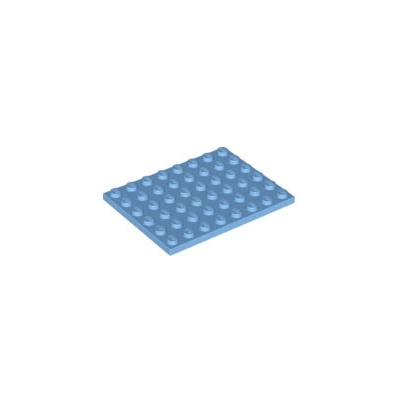 3036 Medium Blue Plate 6 x 8
