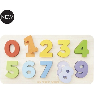 Le Toy Van Petilou vkládací puzzle s čísly