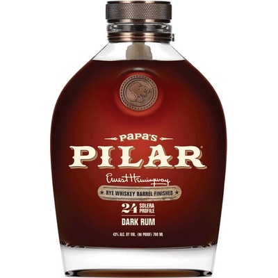 Papa's Pilar Dark Rye Whiskey Barrel Finished 43% 0,7 l (holá láhev)