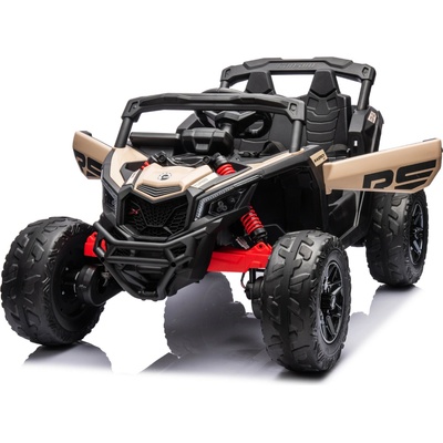 Mamido Elektrické autíčko Buggy Maverick Can-Am 4x200W 24V LCD MP4 béžová