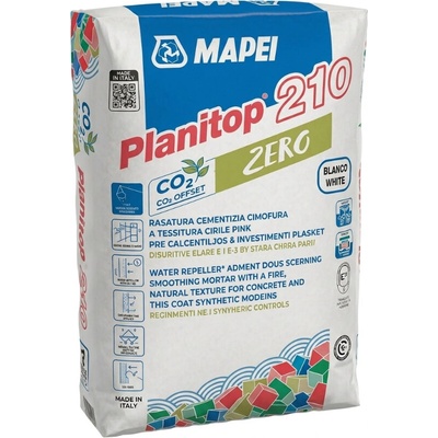 MAPEI Planitop 210 Zero jemnozrnná vyhladzovacia cementová malta 25 kg Biela