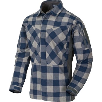 Helikon-Tex flanelová košeľa MBDU slate blue checkered