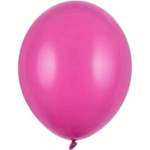 Party Deco Яркорозов пастелен латексов балон - 30 см (sb14p-006)