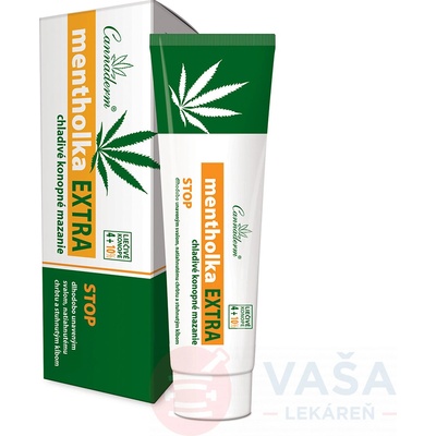 Cannaderm Mentholka Extra konopné mazanie 150 ml