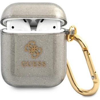 Guess Калъф Guess GUA2UCG4GK Glitter Collection за Apple AirPods, черен (GUE001363)