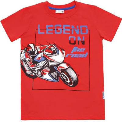 Winkiki Kids Wear Chlapecké tričko Legend červená