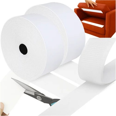 Samolepící suchý zip 5 x 500 cm – bílý