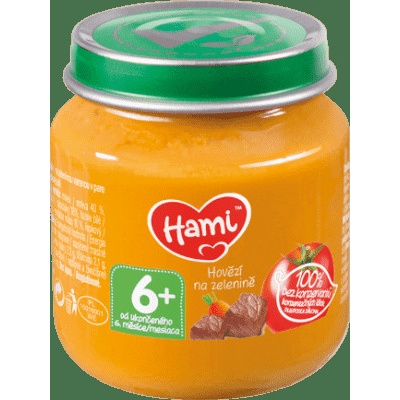 Hami Hovězí na zelenině 125 g – Zboží Mobilmania