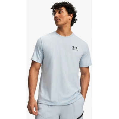 Under Armour Sportstyle Left Chest Logo SS Blue Fog Black