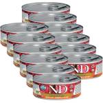 FARMINA N&D котка Киноа Херинга & Кокос консерви 12 x 80 г