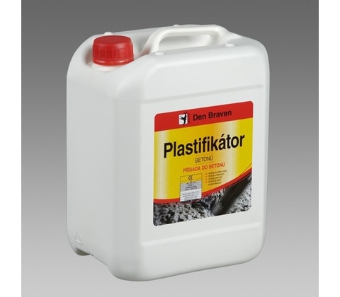 Plastifikátor betonů 10l hnědý DEN CH0524)