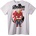 NOONEBRAND Тениска Avengers Края Капитан Марвъл Chibi - L, White
