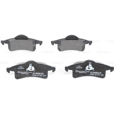 BOSCH Sada brzdových platničiek kotúčovej brzdy 0986424665