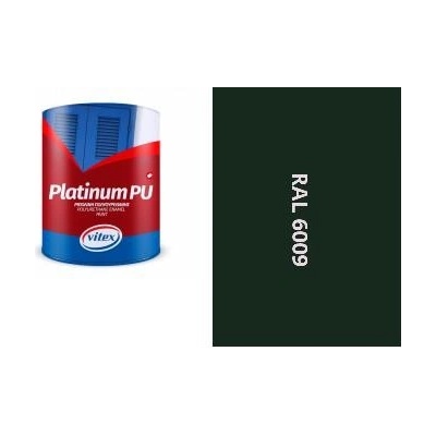 Vitex Platinum matná 0,75 l jedlovo zelená