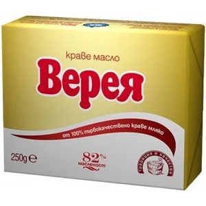 Верея Краве масло Верея 82% 250гр