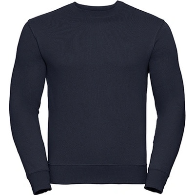Russell unisex mikina z česané bavlny R-262M-0 French navy