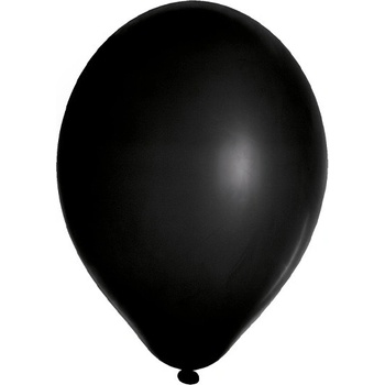Wimex Nafukovací balónek černý Ø25cm `M`