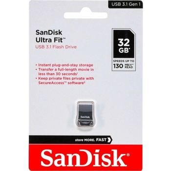 SanDisk Cruzer Ultra Fit 32GB SDCZ430-032G-G46