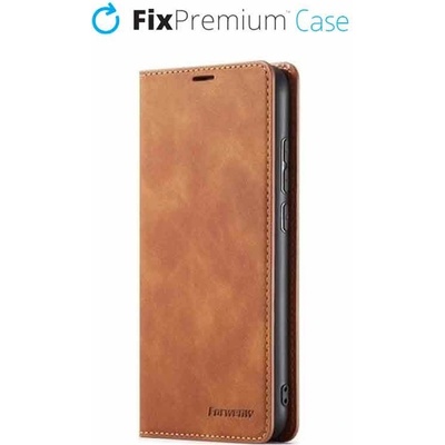 FixPremium Business Wallet iPhone 13 Pro hnedé