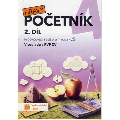Hravý početník 4 - pracovní sešit - 2. díl