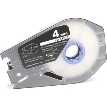 Пластмасова идентификационна бяла лента ID-04, 4mm x 5m, за Canon M-1 (ID-04)