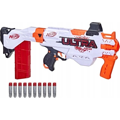 NERF Veľká sada Automatická pištoľ Nerf Ultra Focus s penovými nábojmi