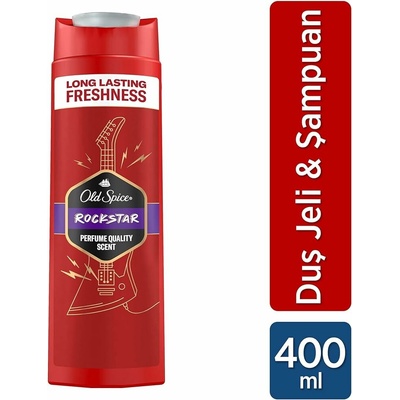 Old Spice Rockstar Pánsky sprchový gél a šampón 400 ml