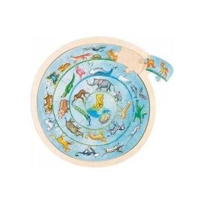 Goki Animal parade, puzzle puzzle, Goki 57790