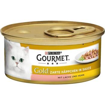 Gourmet Gold jemné kousky kuře & játra 12 x 85 g