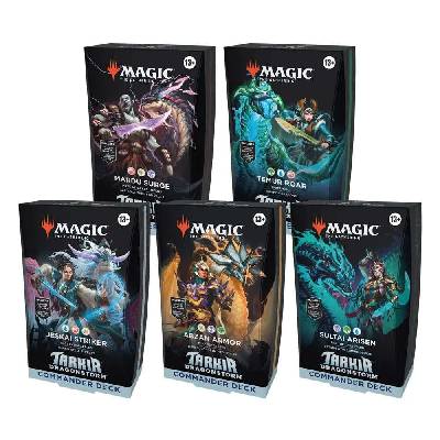 Wizards of the Coast Magic The Gathering Tarkir: Dragonstorm Commander Decks Display (5) Anglická