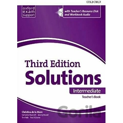 Solutions 3rd Edition Intermediate TB Pack - De La Mare Christina