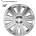 Versaco Тасове за джанти 14'' Versaco Carbon Aviator - Silver (56351)