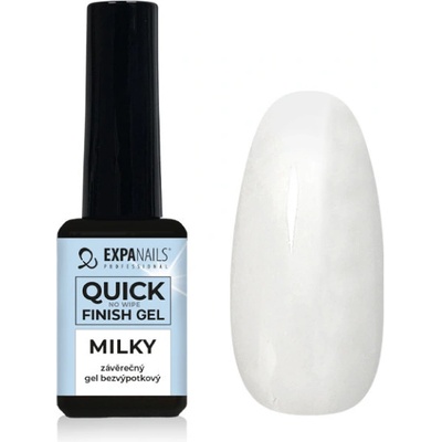 Expa Nails Quick finish gel Milky bezvýpotkový 11 ml