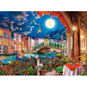 Castorland - Puzzle Romantic Night in Venice - 2 000 piese