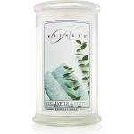 Kringle Candle Eucalyptus & Cotton ароматна свещ 624 гр