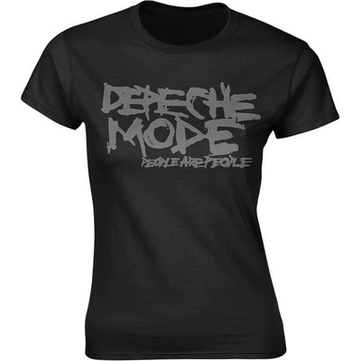 Depeche Mode People Are People Black S Дамски Риза (DEPMTS01LB01)