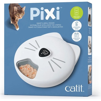 Catit Pixi Smart 6 Meal automatické krmítko - 6 x 170 ml – Zboží Dáma