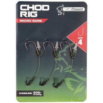 Kevin Nash Náväzec Chod Rig veľ.4 3 ks